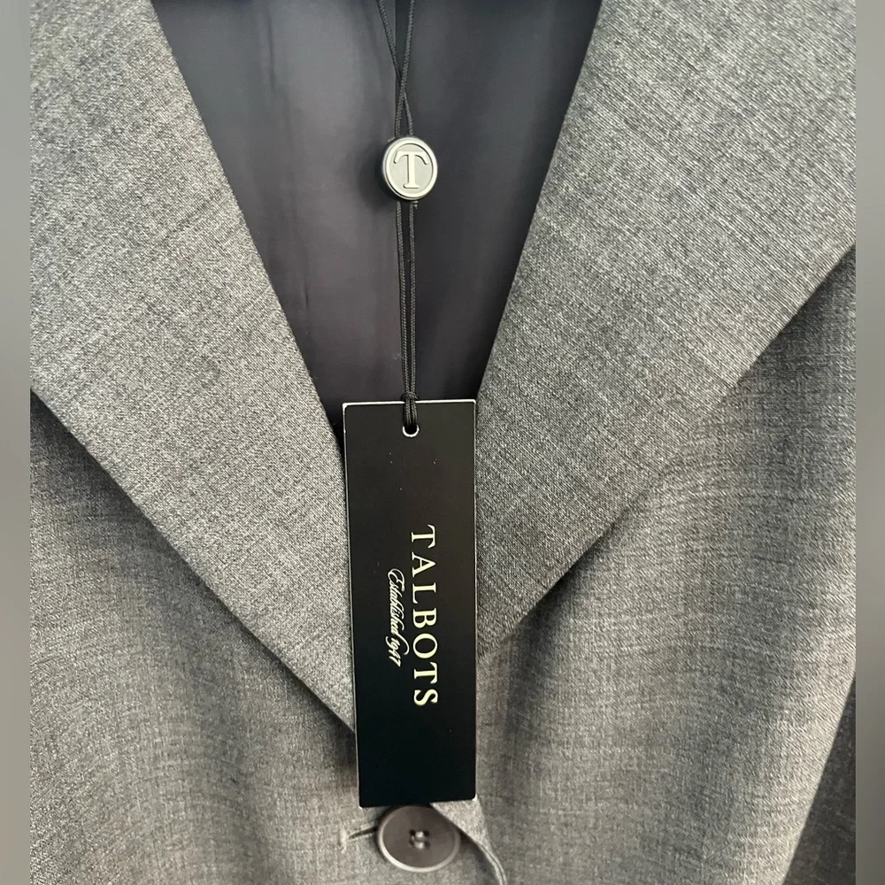 Vintage NWT Talbots Kate Fit Wool-Blend Jacket - Picture 6 of 7